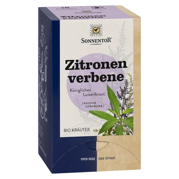 Sonnentor Zitronenverbene Tee Bio Btl St Ck Erfrischend Biologisch